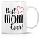 Retreez Funny Mug  Best Mom Ever 11 Oz Ceramic Coffee Mugs  Funny Sarcasm Sarcastic Motivational Inspirational birthday gifts for mom mum mama mother mothers day gift