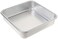 Nordic Ware Naturals Aluminum Commercial 8 x 8 Square Cake Pan 8 by 8 inches Silver
