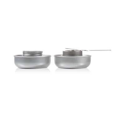 BOSKA Stainless Steel Fondue Burners  Fondue Accessories  with Lighter Fluid  Wedding Registry Items Small Kitchen Appliances  Microwave Safe and Dishwasher Safe