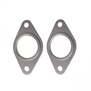 YCHIMAN 2 Pack Stainless Steel Replacement Gaskets 2 Bolts for 35mm  38mm Wastegates Pair