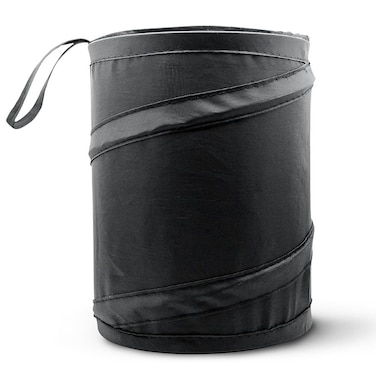 Mavoro Car Trash Can Portable Garbage Bin Collapsible Popup Water Proof Bag Waste Basket Bin Rubbish Bin 1 Pack Black