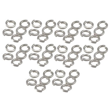 XunLiu 316 Stainless Steel Ring Gasket Split Lock Spring Washer 50 M3