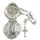 Catholic Rosary Beads with Metal Keepsake Gift Box Set