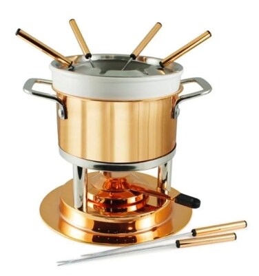 Swissmar Copper Fondue Set  Bern