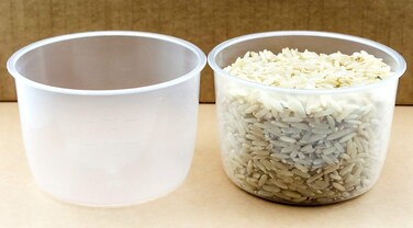 Bright Kitchen 2 Pack Rice Measuring Cup Clear Brand Cooker Replacement Cup Plastic 2 Rice Cups