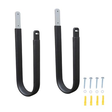 Rokia R Surfboard Wall Mount Rack for Paddleboard Kayak Surf Storage Set of Display Wall RackStainless Steel