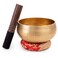 HIMALAYAN BAZAAR Tibetan Singing Bowl Set  Easy To Play for Beginners  Authentic Handcrafted Mindfulness Meditation Holistic Sound 7 Chakra Healing Gift 5