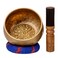 Ohm Store Tibetan Singing Bowl Set with Healing Mantra Engravings  Buddha Meditation Sound Bowl Handcrafted in Nepal  Yoga Healing Stress Relief Mindfulness