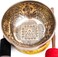 Himalayan Bazaar Large Tibetan Singing Bowl Set  85 Master Healing Grade For Sound Bath Chakra 7 Metal Meditation Yoga By