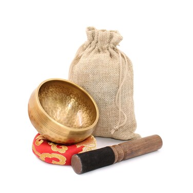 Lgooiin Tibetan Singing Bowls Set Singing Bowls Meditation Sound Bowl Handcrafted in Nepal For Yoga Meditation Mindfulness Healing  Chakra balancing
