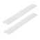 XZSUN Kitchen Silicone Stove Counter Gap Cover Stove Gap Filler Range Strips 2pcsBetween Oven and Countertop 25 Inch WhiteUK