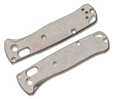 August Engineering Titanium Classic Scales for Benchmade Bugout Series 533 535 Mini Knife not Included