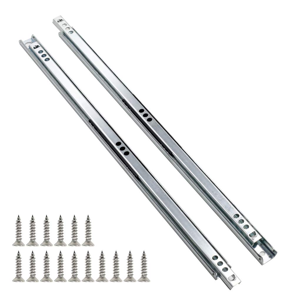Buy JYXindzkj Yoohey Metal 157 inch Drawer Slides Ball Bearing Two Way ...