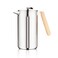 Bodum 12oz Douro Double Wall French Press Coffee Maker Polished Stainless Steel