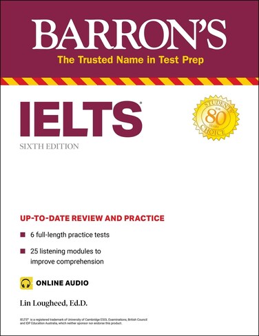 Barrons Educational Series IELTS with Online Audio