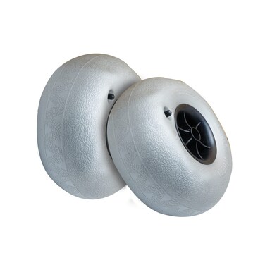 Extreme Max 30068425 Balloon Sand Tires for Kayak Dolly Canoe Dolly Beach Cart Wagon  10 Diameter Set of 2