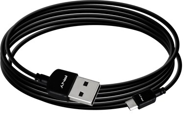 PNY Micro USB to USB Charging Cable 18 m Black