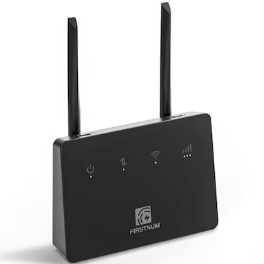 Firstnum CPE C1 WiFi Router with SIM Card Slot 4G LTE CAT4 WiFi Router 150 Mbps Portable Travel Router Long Range Wireless Router OutdoorIndoor 80211bng 24GHz 300Mbps for HomeTruckRV