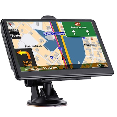 GPS Navigation for Car Latest 2024 Map7 inch Touch Screen Real Voice Spoken TurnbyTurn Direction Reminding Navigation System for Cars Vehicle GPS Satellite Navigator withFree Lifetime Updates