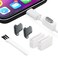 PortPlugs AntiDust Plugs 2Pack Compatible with iPhone 14131211XXS87 PlusMaxProMini iPad  Aluminum Includes 2 Holders  Cleaning Brush Black Aluminum na