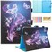 Dteck Galaxy Tab S3 97 case Dteck PU Leather Protective Case with Auto WakeSleep Feature Smart Shell Stand Folio Wallet Cover for Galaxy Tab S3 Tablet 97 Inch SMT820 T825 T827Purple Butterfly