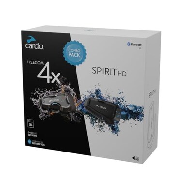 CARDO FREECOM 4X  SPIRIT HD BUNDLE