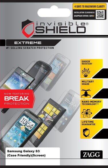 Invisible Shield EXTREME for Samsung Galaxy S3Case FriendlyScreen