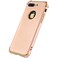 Tverghvad iPhone 8 Plus Case Ultra Slim Flexible iPhone 8 Plus Matte Case Styles 3 in 1 Electroplated Shockproof Luxury Cover Case for iPhone 8 Plus Gold