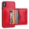 KIHUWEY iPhone Xs Max Wallet Case with Credit Card Holder Leather Kickstand Durable Shockproof Protective Hidden Magnetic Closure Cover for iPhone Xs Max 65 InchRed