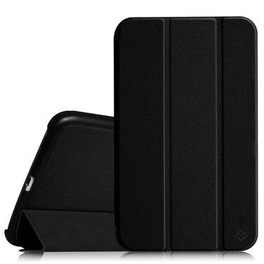 Fintie Slim Shell Case for Samsung Galaxy Tab 4 80 8Inch Case  Ultra Lightweight Protective Stand Cover with Auto SleepWake Feature Black