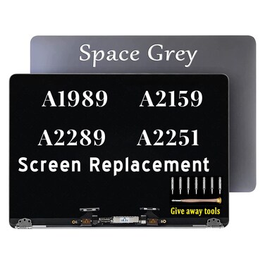 GBOLE A1989 A2159 A2289 A2251 Screen Replacement for MacBook Pro Retina 133 LCD Display Assembly EMC 3214 3358 3301 3456 3348 Space Grey
