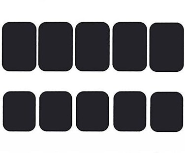 JTS Phone Magnet Sticker JTS Mount Metal Plate Cell Phone Magnetic Plate 10 Pack for Phone Magnet Magnetic Mount Car Mount Magnet