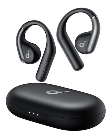 soundcore by Anker AeroFit OpenEar Headphones Ultra Comfort Snug Fit Ergonomic Ear Hook Balanced Sound IPX7 Waterproof 42H Playtime Bluetooth 53 App Control Clear Calls Wireless Earbuds