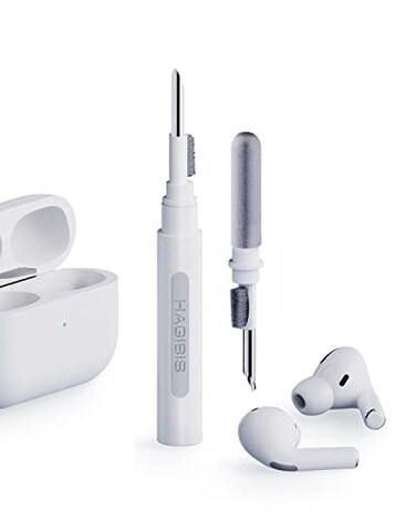Hagibis Cleaning Pen MultiFunction Cleaner Kit Soft Brush for Airpods ProBluetooth Earphones Earbuds Cleaning ToolsLEGO Huawei Samsung MI EarbudsHeadphonesCharging BoxCameraMobile PhonesWhite