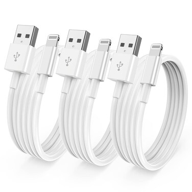 3 Pack  Apple MFi Certified  iPhone Charger 6ft Long Lightning to USB Cable 6 Feet Fast Apple Charging Cable Cord 6 Foot for iPhone 14 Pro Max13 Pro Max12 Mini11 Pro11XSXR876siPadAir