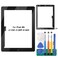 SRJTEK for iPad 4 Screen Replacement Touch Screen for iPad 4 4rd Gen A1458 A1459 A1460 Digitizer Glass Sensor Assembly Repair Parts KitsInclude Home ButtonAdhesiveTempered Glass Black