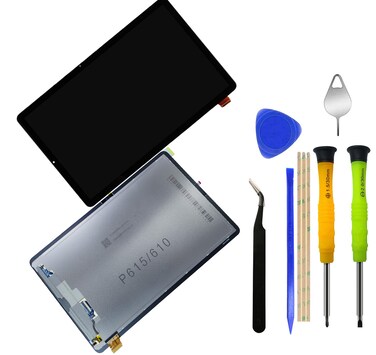 Eaglewireless LCD Display Touch Screen Digitizer Assembly Replacement for Samsung Galaxy Tab S6 Lite P610 SMP610 SMP615 104ToolsTape