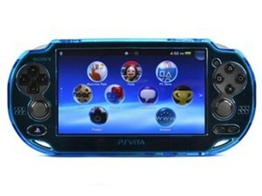 COSMOS  Light Blue protection hard case cover for Playstation PS VITA 1000 Fits for Oval Start  Select button only