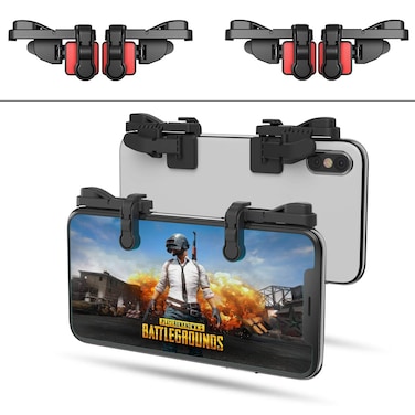 IFYOO 2 Pair Z108 Mobile Gaming Controller Compatible with PUBG MobileFortnitee MobileCall of Duty Mobile Sensitive Shoot and Aim Trigger L1R1 Compatible with Android  iPhone