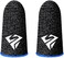 Calsgkspray 2Pcs Black for Pubg Mobile Games Gaming Finger Sleeve Breathable Fingertips Sweatproof Fingertip Gaming Sleeve for Mobile Cove Cell Phone Gaming Finger Sleeves Gaming Accessories