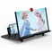 20 Screen Magnifier for Smartphone 3D HD Mobile Phone Magnifying Projector Screen Enlarger Expanders for Movies Videos and GamingFoldable Phone Stand with Screen AmplifiereBlack 20inch