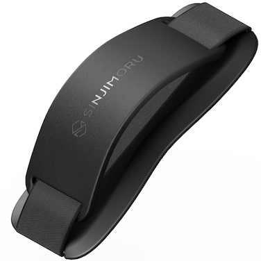 Sinjimoru Silicone Mobile Phone Grip with Stand Cell Phone Stand for Desk  Secure iPhone Holder Strap for All Smartphone Sinji Grip Silicone Black