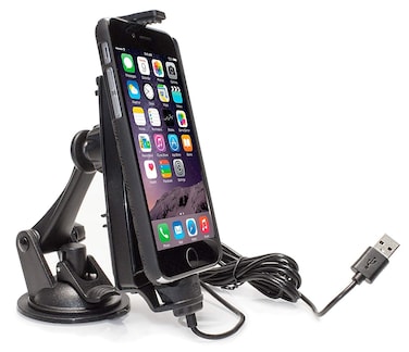 iBolt iPro2 MFI Apple Approved Car Dashboard Window Dock Mount Compatible with iPhone 55S5C66S6 Plus6S PlusSE
