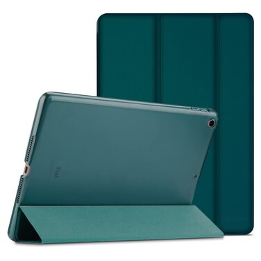 ProCase iPad 97 Case Old Model 2018 iPad 6th Generation  2017 iPad 5th Generation Case  Ultra Slim Lightweight Stand Case with Translucent Frosted Back Smart Cover for iPad 97 Inch Emerald