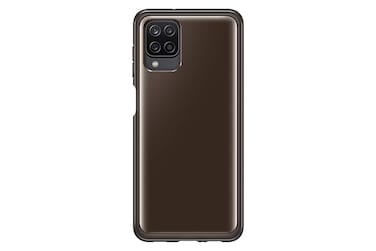 Samsung Galaxy A12 Soft Clear Black