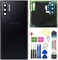 FXDTECH Galaxy Note 10 Plus Back Glass Replacement Cover Housing Door WCamera Glass Lens and Tape Parts for Samsung Galaxy Note10 Plus Note 10 5G Tools  Eject Pin Aura Black