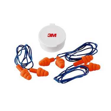 3M Corded Reusable Earplug 3Pair with Case 9071680025T