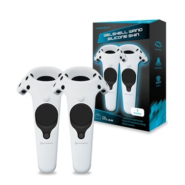 Hyperkin GelShell Controller Silicone Skin for HTC Vive ProHTC Vive White 2Pack