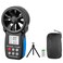 INFURIDER Digital Wireless Anemometer with APP via Bluetooth Handheld Wind Speed Meter Wind Gauge for Measuring Wind VelocityTemperature with Backlit MaxMinAvg YF866APP