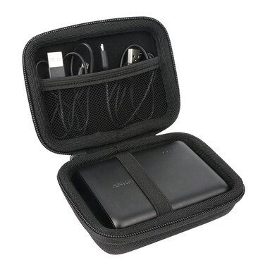 khanka Hard Travel Case Replacement for Anker PowerCore 13000 13000mAh 10400 Portable 2Port Ultra Power Bank Black